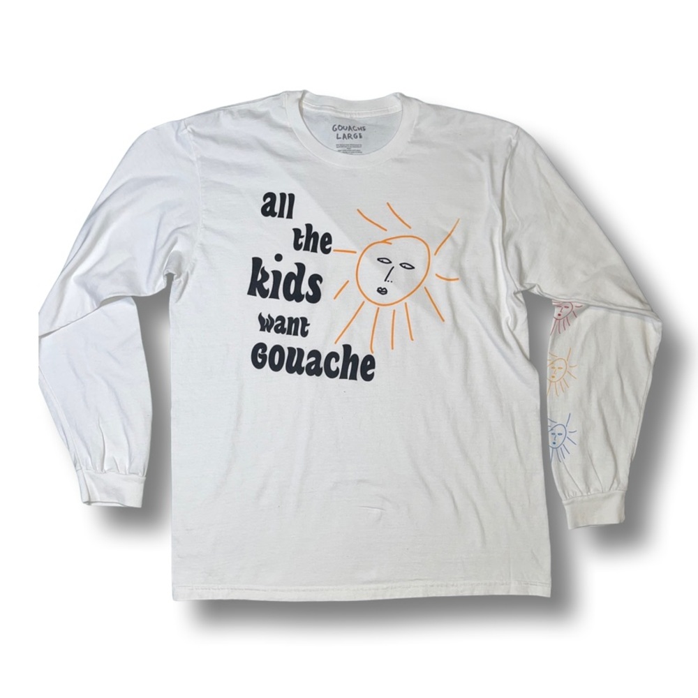 All the Kids want Gouache long sleeve shirt